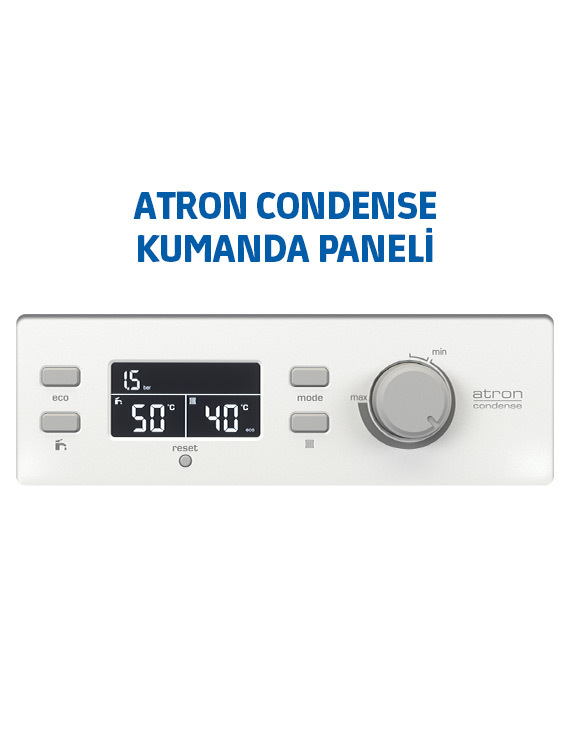 Resim Demirdöküm Atron Condense 20 KW Yoğuşmalı Kombi