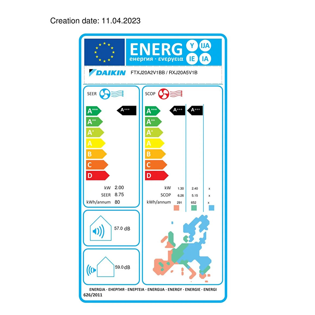 Resim Daikin Emura 9000 BTU/h A+++ Beyaz